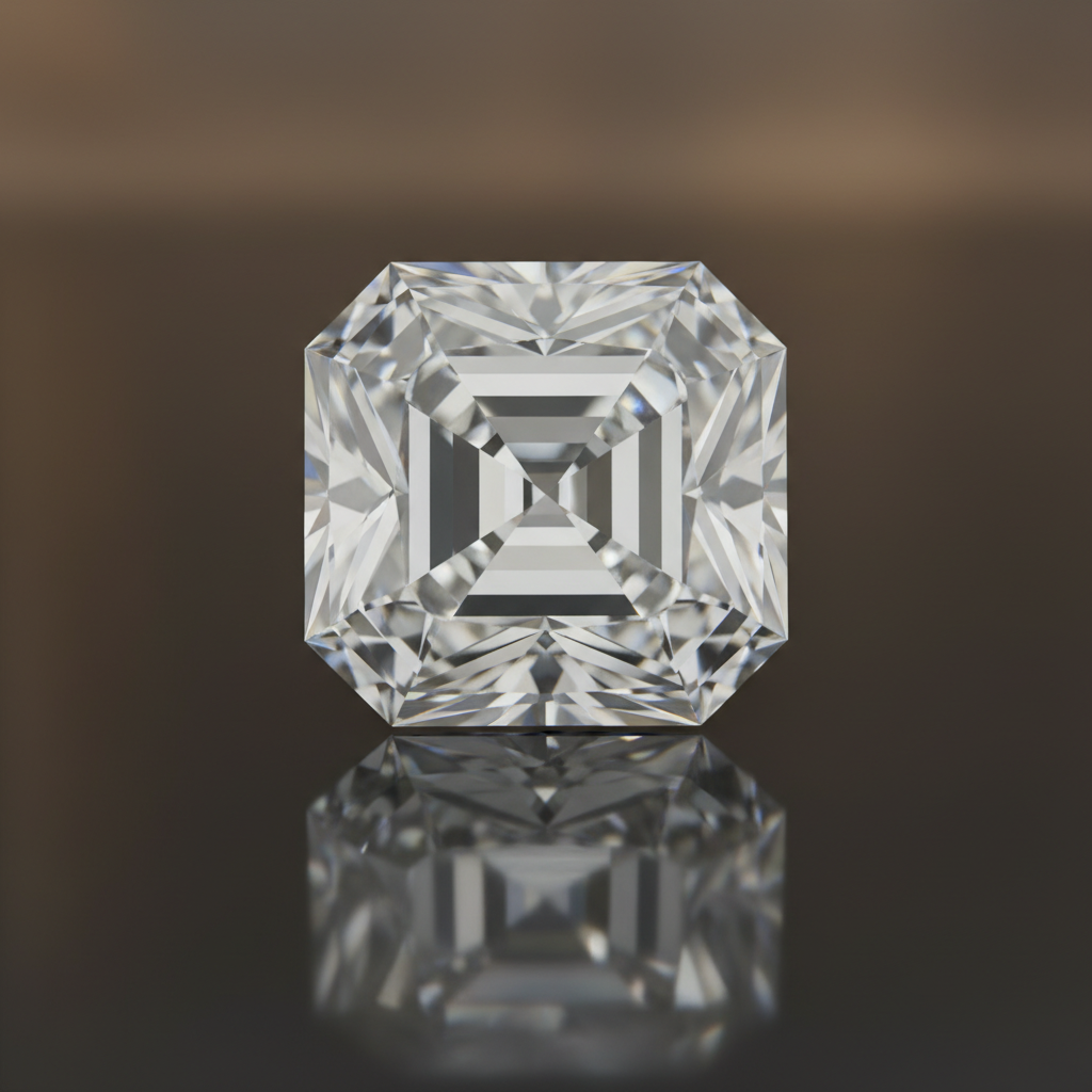 Asscher diamond 1ct