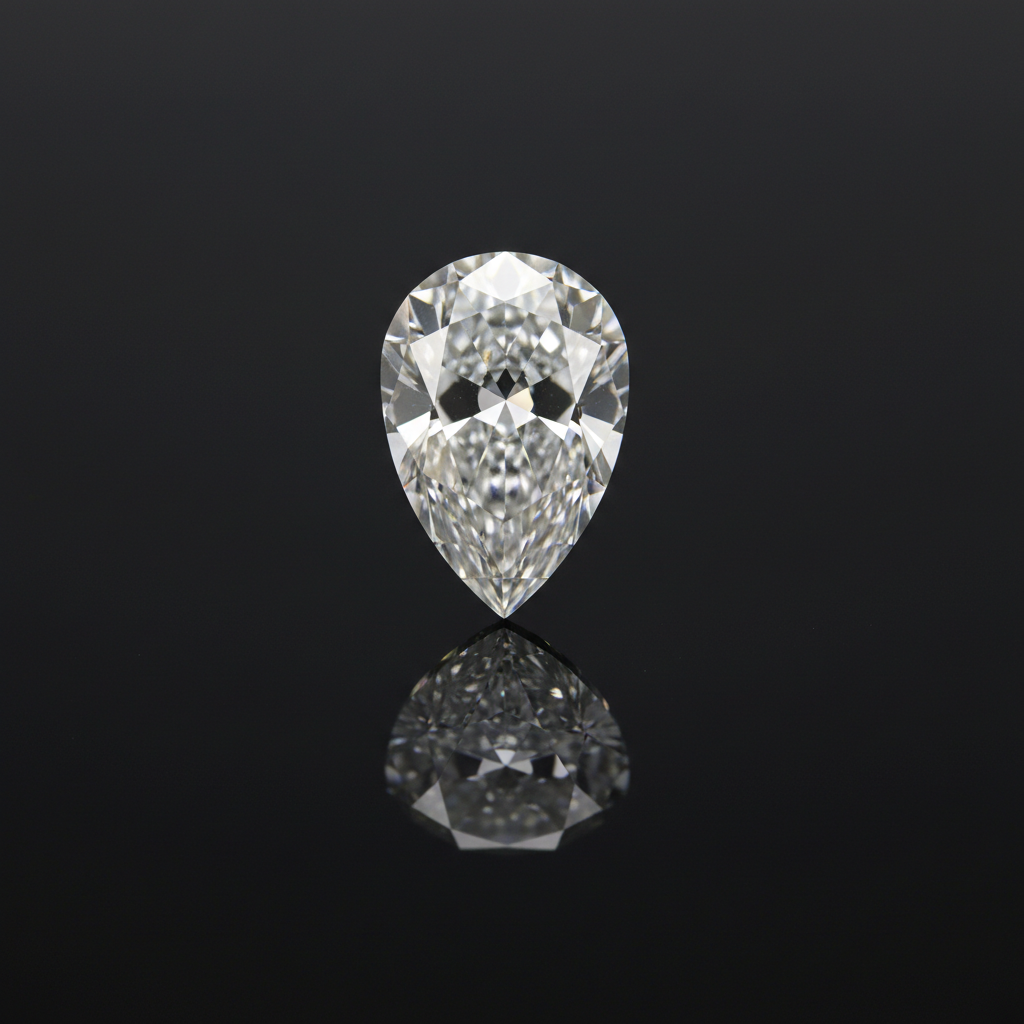 Pear diamond 1ct