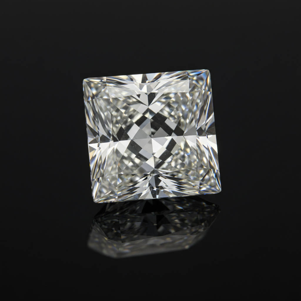 Princess diamond 1ct